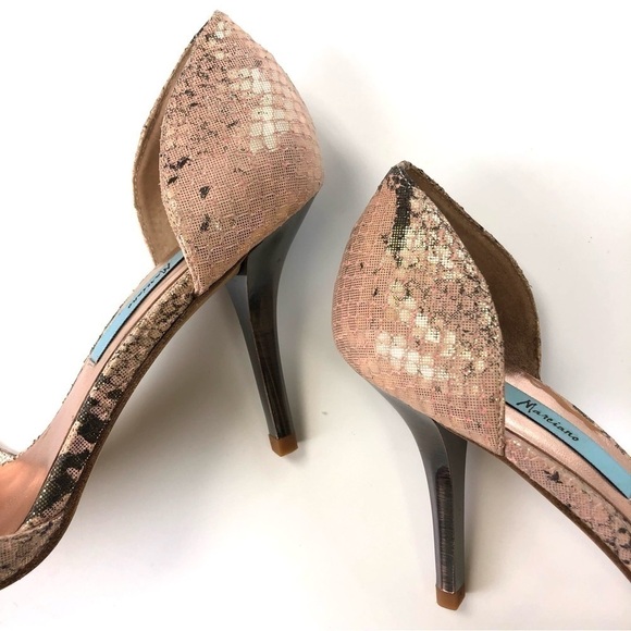 Marciano rose gold python print heels Size 6 - Picture 8 of 11